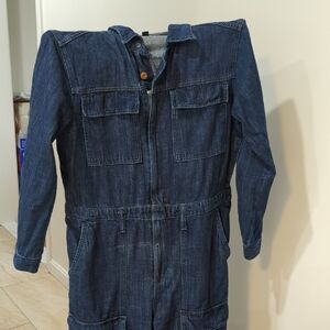 GAP Blue Denim Jumpsuit